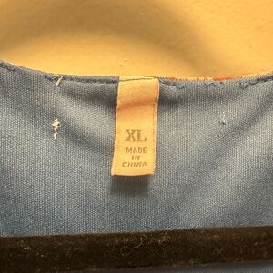 Blue XL Top